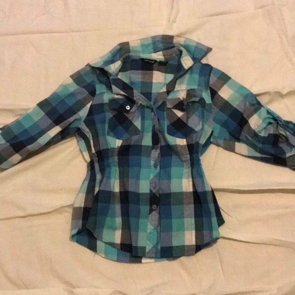 Blue flannel